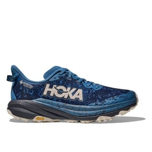 Hoka M Speedgoat 6 GTX Trainers - Foggy Night / Charcoal Grey