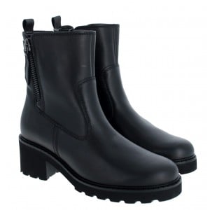 Gabor Euston 76.631 Ankle Boots - Black Schwarz Leather