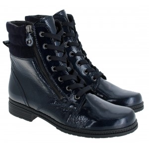 Gabor Notion 74.672 Ankle Boots - Dark-Blue Patent