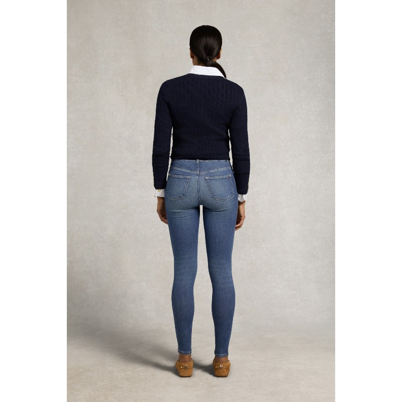 Contour Skinny Jeans - Aged Indigo