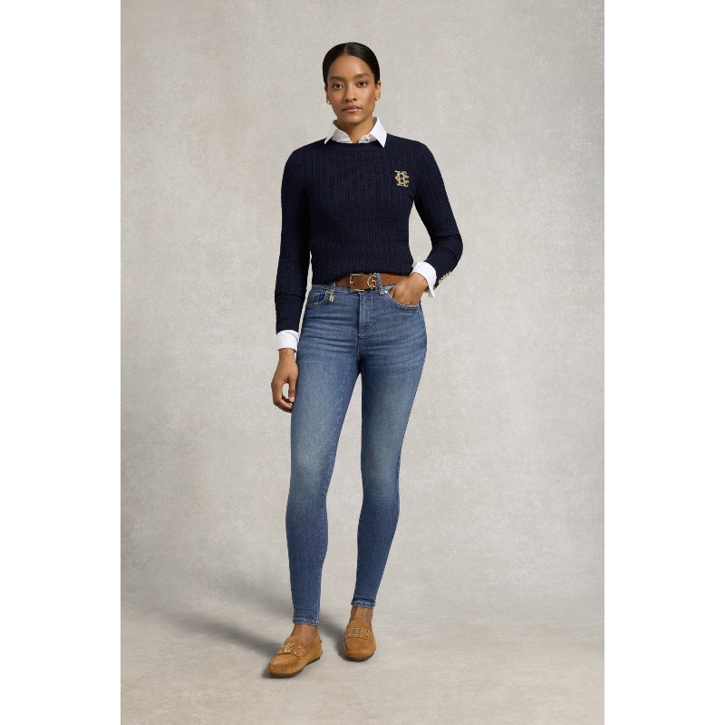 Contour Skinny Jeans - Aged Indigo