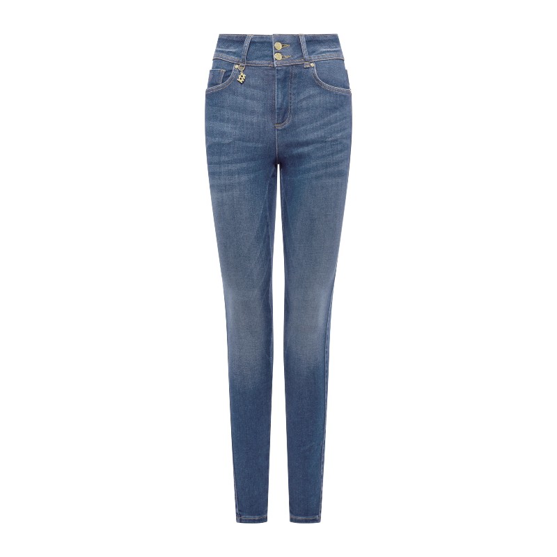 Contour Skinny Jeans - Aged Indigo