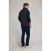 Mens Country Quilted Gilet - Ink Navy