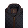 Mens Country Quilted Gilet - Ink Navy