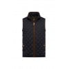 Mens Country Quilted Gilet - Ink Navy