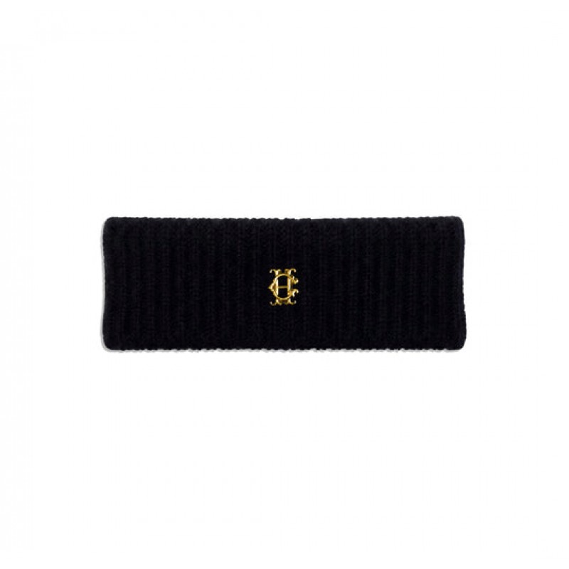 Knitted Headband - Black