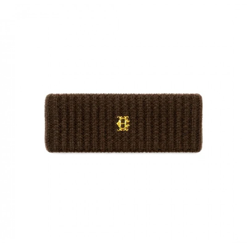Knitted Headband - Chocolate