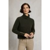 Tori Roll Neck Knit - Forest Green