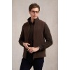 Men's Country Fleece Gilet - Chocolate
