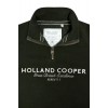 Sporting Goods Zip Henley - Racing Green