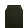 Sporting Goods Zip Henley - Racing Green