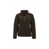 Country Fleece Quarter Zip - Khaki Borg