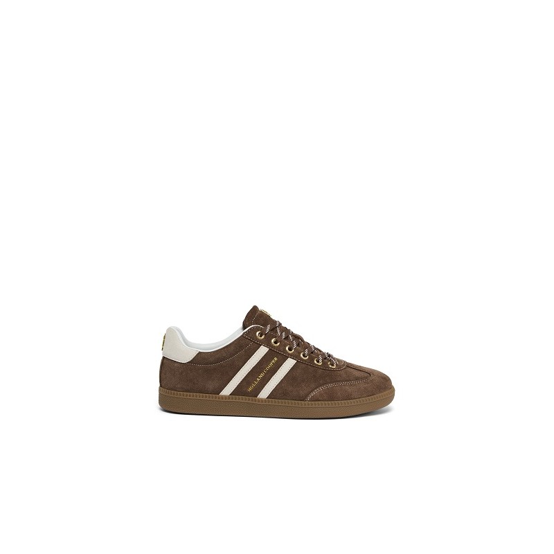 Knightsbridge Court Trainers - Chocolate Suede
