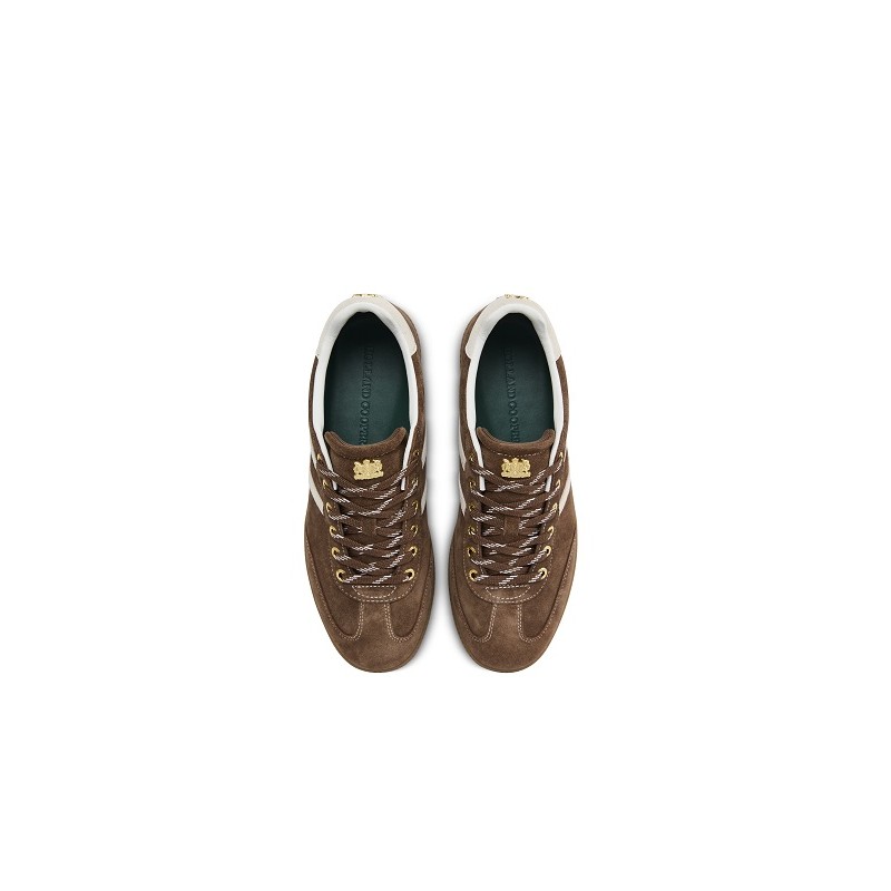 Knightsbridge Court Trainers - Chocolate Suede