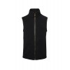 Mens Country Fleece Gilet - Black Textile