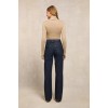 Classic Straight Jean - Deep Indigo Textile