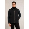 Mens Country Fleece Gilet - Black Textile