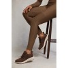 Burghley Waterproof Trainers - Chestnut Brown