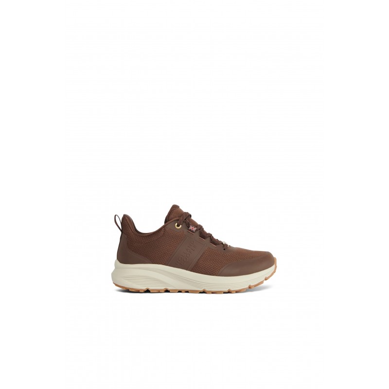 Burghley Waterproof Trainers - Chestnut Brown