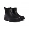 Sherpa Lined Chunky Chelsea Wellington - Black