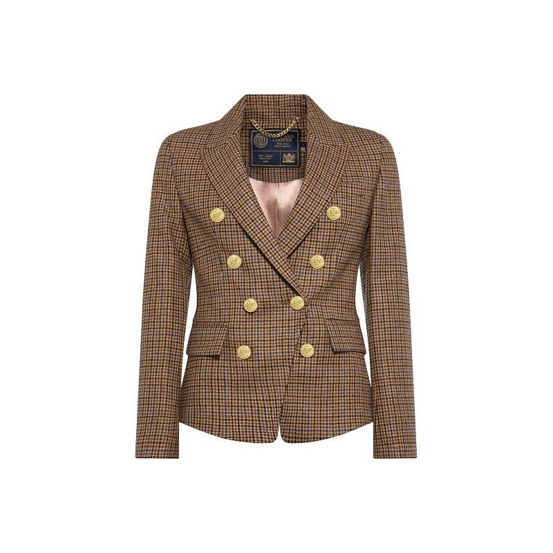 Knightsbridge Blazer - Abbot Check Tweed