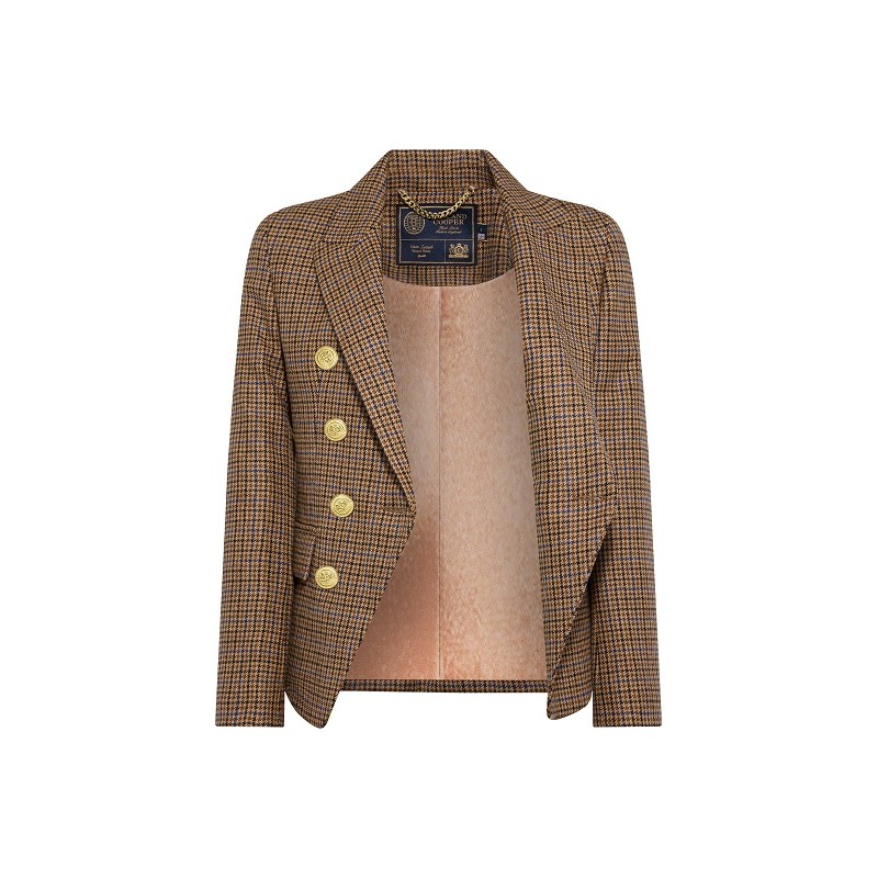 Knightsbridge Blazer - Abbot Check Tweed