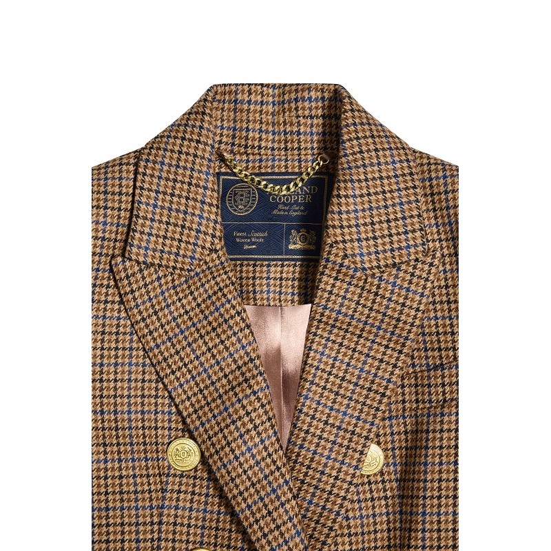 Knightsbridge Blazer - Abbot Check Tweed