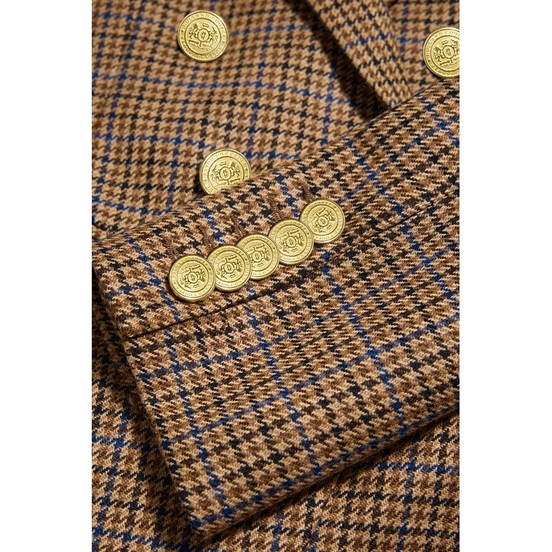 Knightsbridge Blazer - Abbot Check Tweed