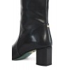 Regency Mid Heel Knee Boot - Black Regency Mid Heel Knee Boot - Black