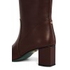 Regency Mid Heel Knee Boot - Rich Chocolate