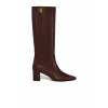 Regency Mid Heel Knee Boot - Rich Chocolate