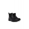 Sherpa Lined Chunky Chelsea Wellington - Black Sherpa Lined Chunky Chelsea Wellington - Black