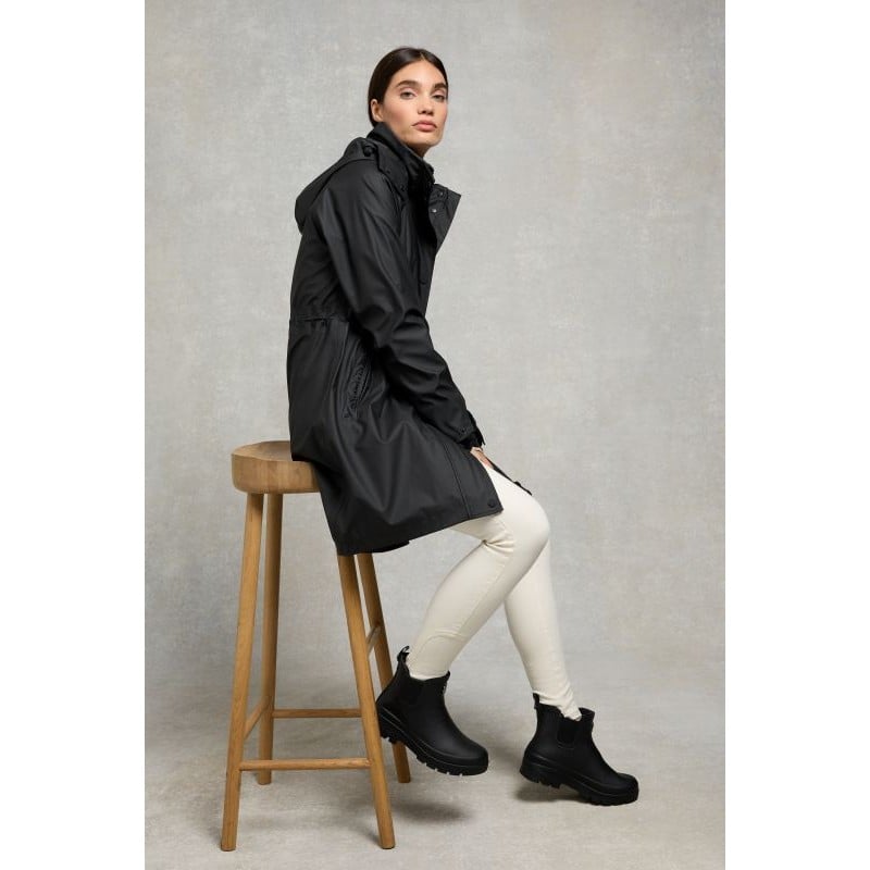 Sherpa Lined Chunky Chelsea Wellington - Black Sherpa Lined Chunky Chelsea Wellington - Black