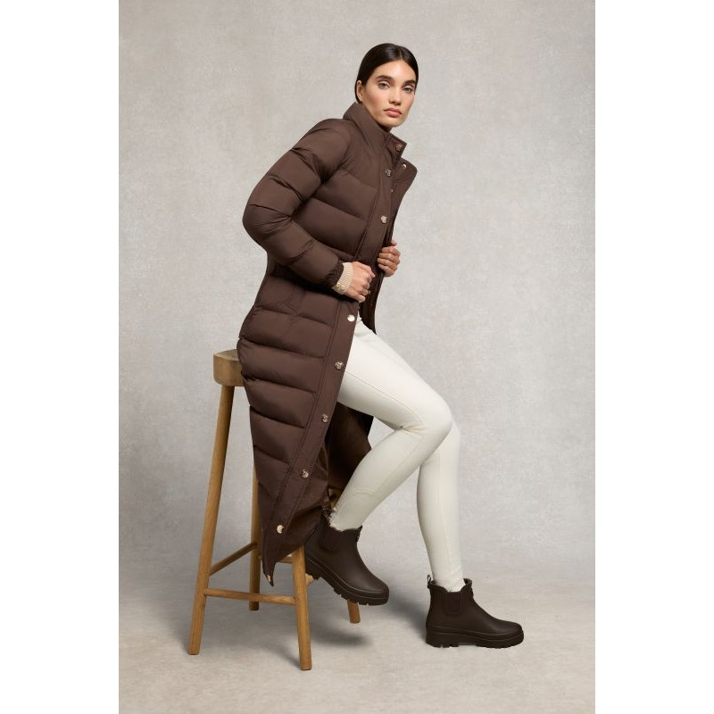 Sherpa Lined Chunky Chelsea Wellington - Chocolate Sherpa Lined Chunky Chelsea Wellington - Chocolate