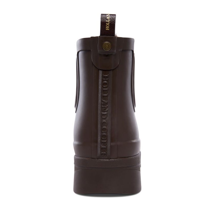 Sherpa Lined Chunky Chelsea Wellington - Chocolate Sherpa Lined Chunky Chelsea Wellington - Chocolate