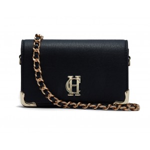 Holland Cooper Kensington Crossbody Bag - Black Leather