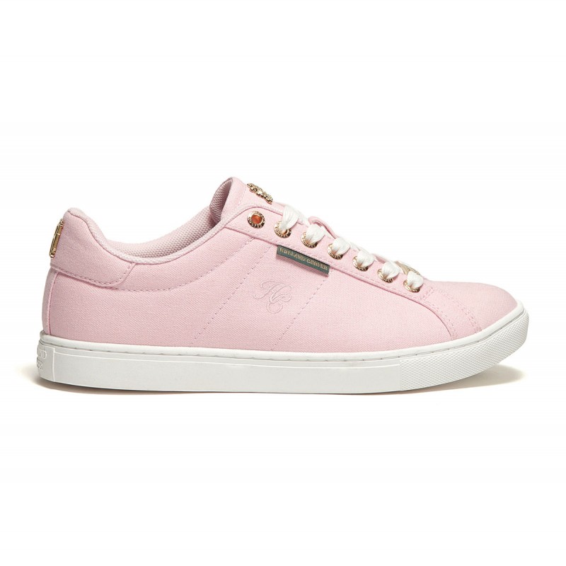 Chelsea Court Trainers - Soft Pink Canvas