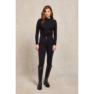Holland Cooper Contour Trousers - Black  