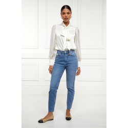 Holland Cooper High Rise Slim Jean - Vintage Indigo