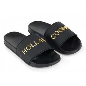 Holland Cooper Pool Slide - Black Gold