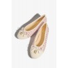 Ballet Shoe Pink (Sparkle Boucle) Leather