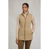 Country Longline Fleece Gilet -  Sand