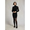 Monogram Tights  - Black