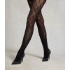 Monogram Tights  - Black