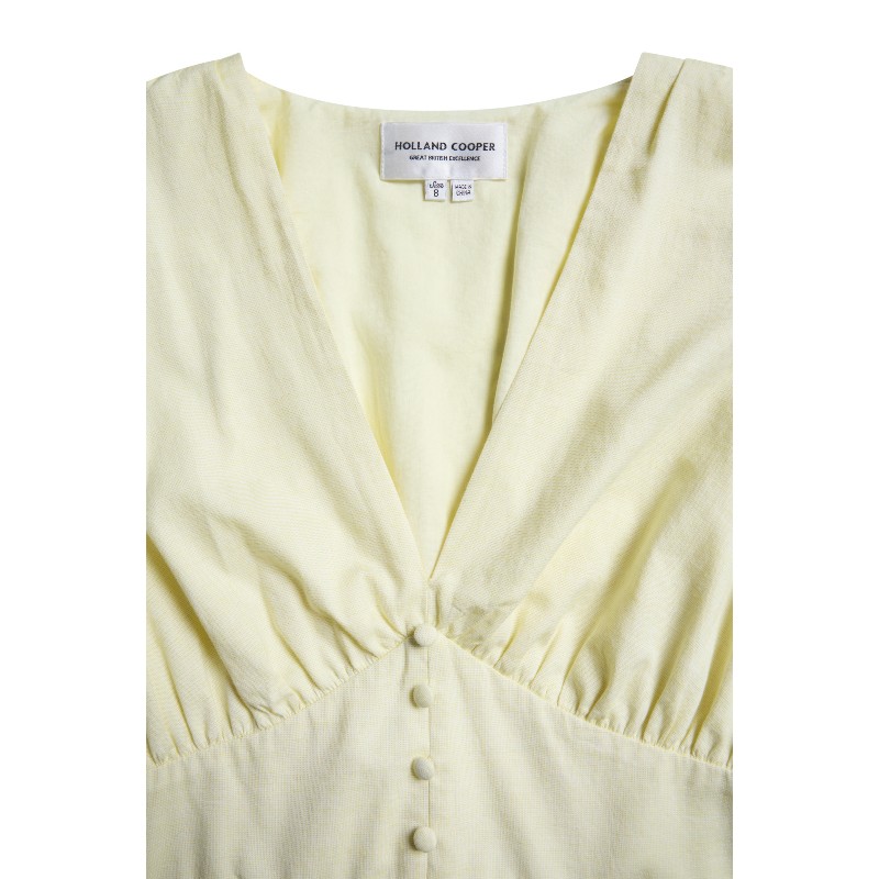 Paige Dress - Lemon