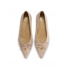Pointed Ballet Shoe - Blush Suede