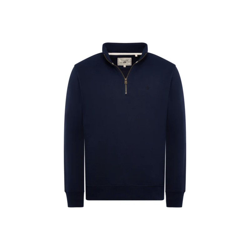 Men's Quarter Zip Sweat - Ink Navy