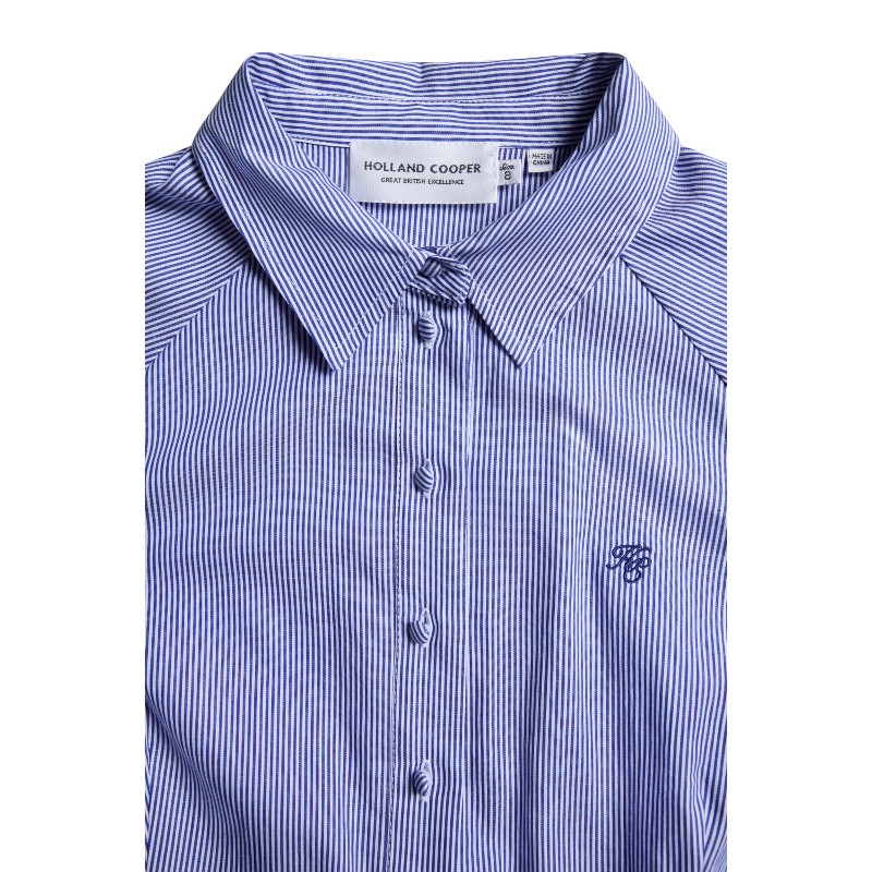 Aimee Dress - Blue Stripe