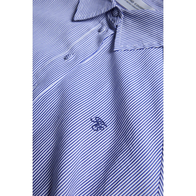 Aimee Dress - Blue Stripe