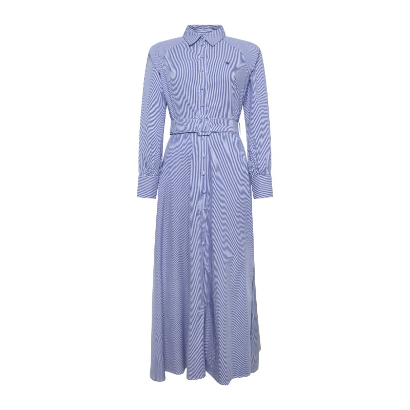 Aimee Dress - Blue Stripe
